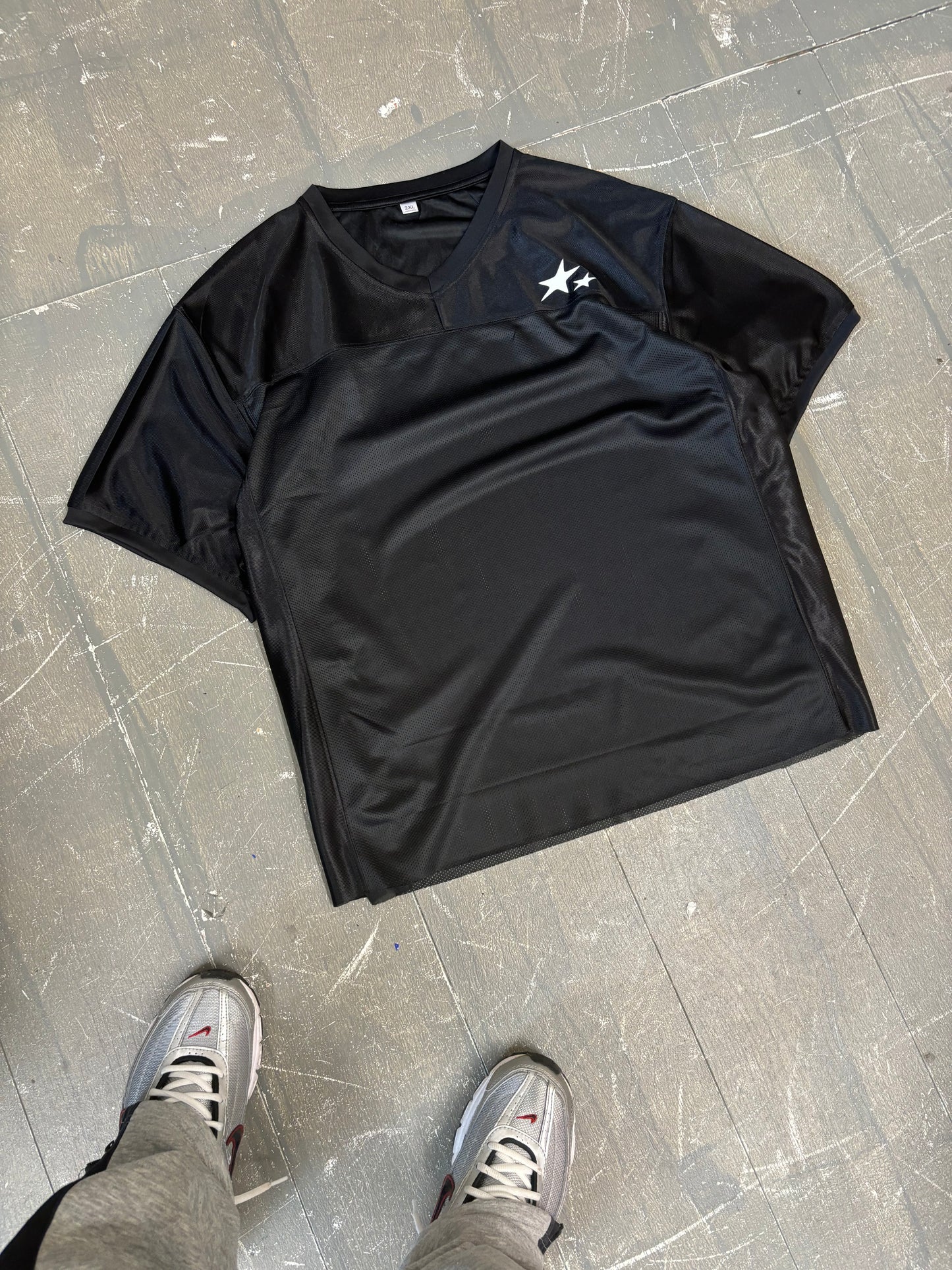 Saint Mesh Tshirt - Black